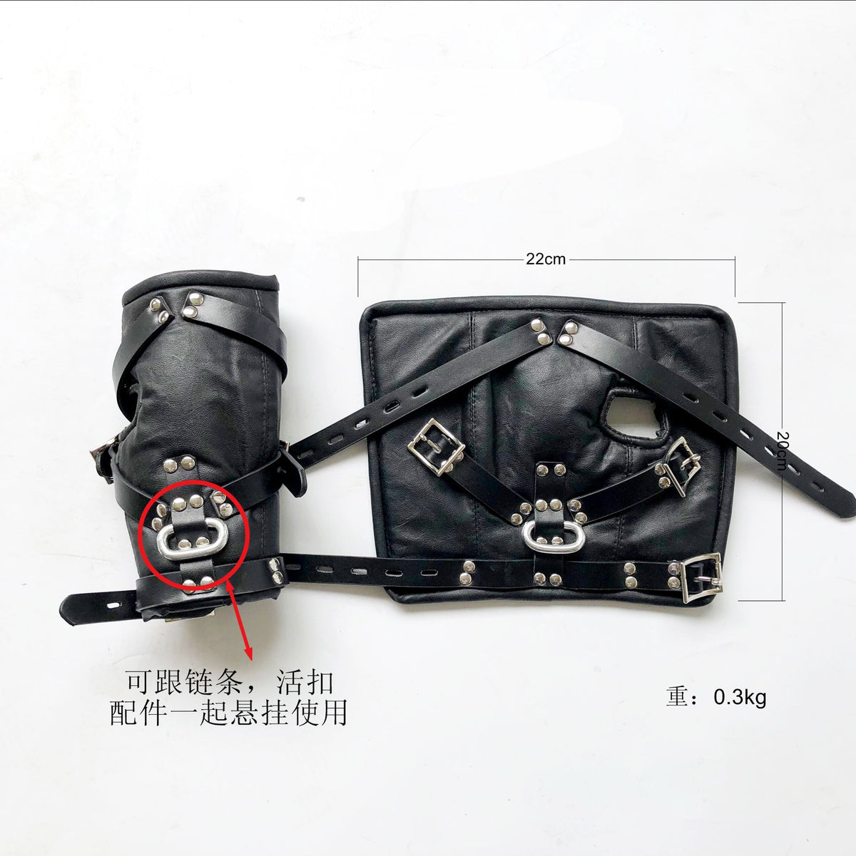 Black Adult Products Manufacturer Erotic Products Suspension Foot Restraints Hanging Stainless Steel Handcuffs and Leg Cuffs