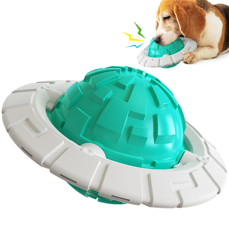 New Popular Pet Products Teddy Bomei Bears and Dog Toys Sounding Interactive Frisbee Grinding Ball